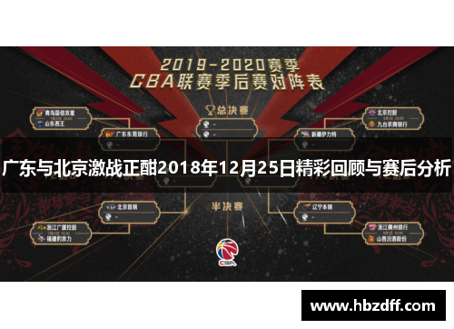 广东与北京激战正酣2018年12月25日精彩回顾与赛后分析