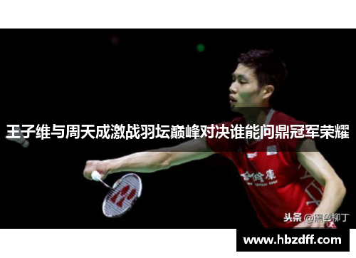 王子维与周天成激战羽坛巅峰对决谁能问鼎冠军荣耀